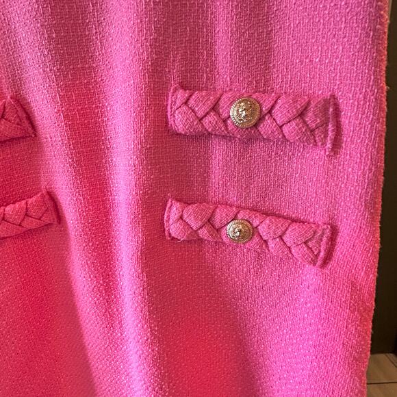 Tuckernuck Vibrant Pink Textured Dress - Picture 6 of 14